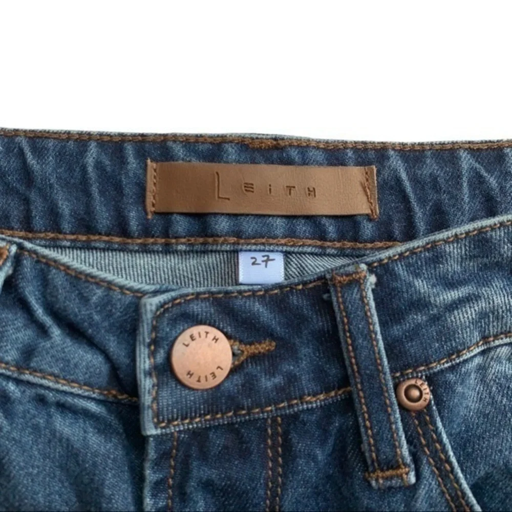 Leith High Rise Straight Leg Denim‎ Jeans Size 27